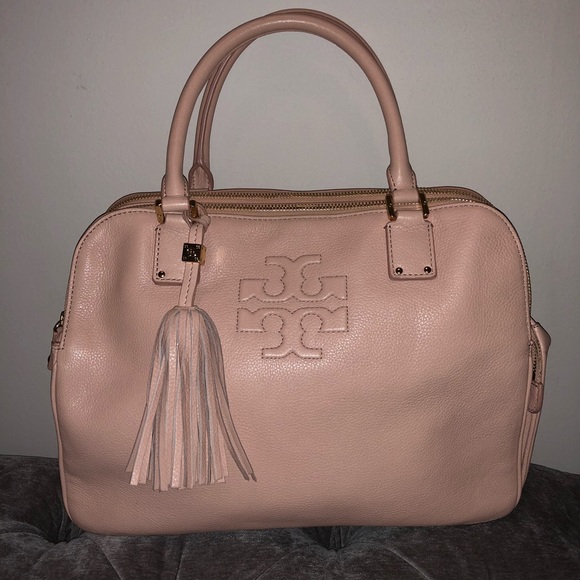 Tory Burch Handbags - Tory Burch blush handbag large tassel